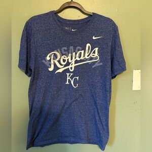Nike Heather Blue Athletic Royals Tee